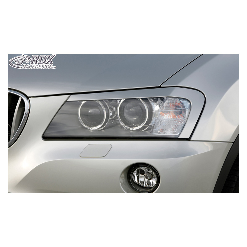 Head light spoilers  BMW X3 F25 2010-2014 (ABS)