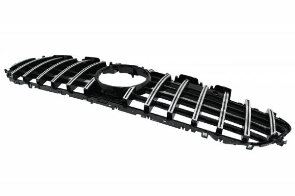 Grill passend voor Mercedes CLS C257 Panamericana GTR Design Zwart/Chroom
