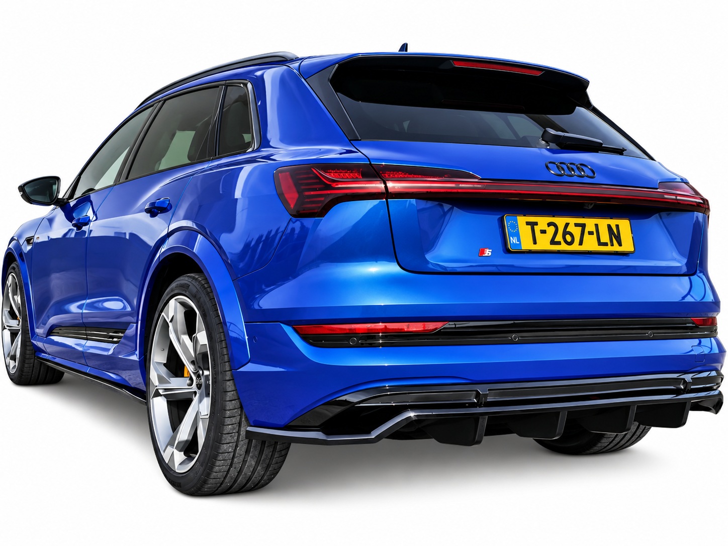 Bodykit passend voor Audi e-Tron S-Line Glans Zwart Maxton