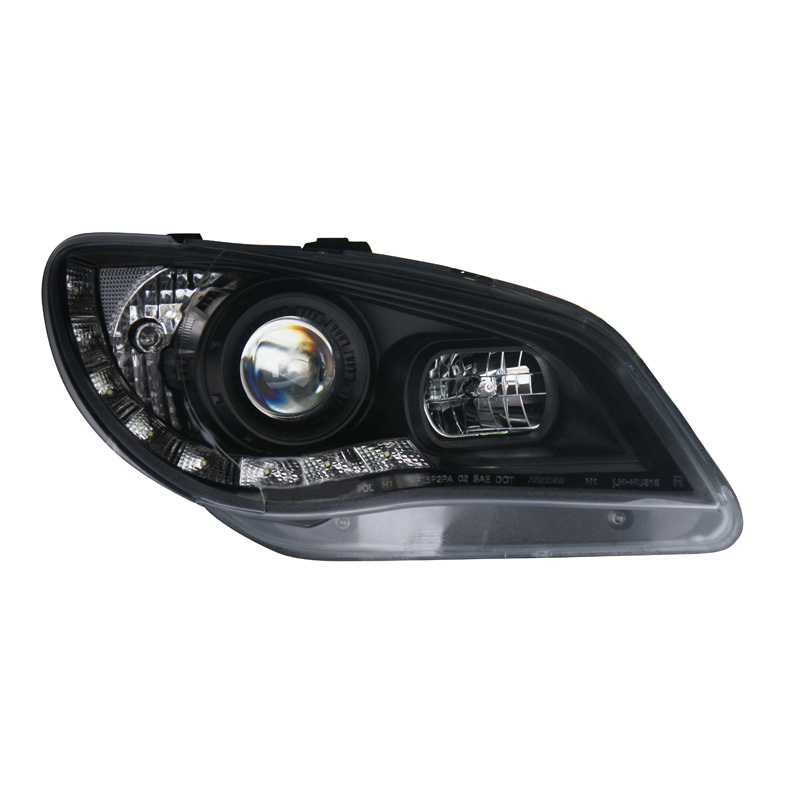 Set Headlights in DRL-Look  Subaru Impreza 2005-2007 - Black