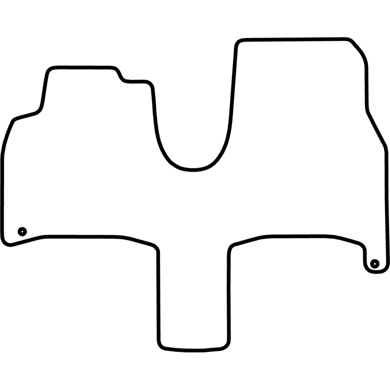 Set car mats  Fiat Ulysse 1994-2002 (only front)