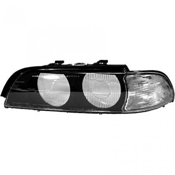 Headlight Housing left BMW E39 95-00