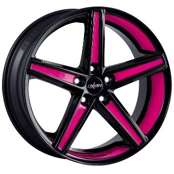 Velgen Oxigin 18 Concave pink foliert 8.5x19 inch 5x112 ET47