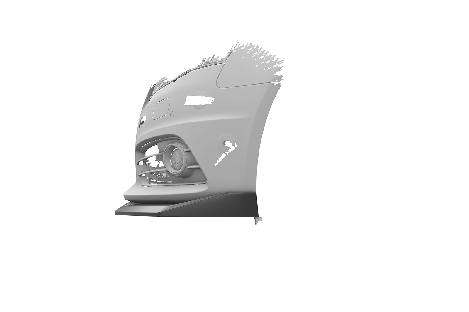 Front Spoiler passend voor Audi A4 S-Line / S4 (B8) – CSR Automotive Cup Spoiler Lip High-Gloss Black