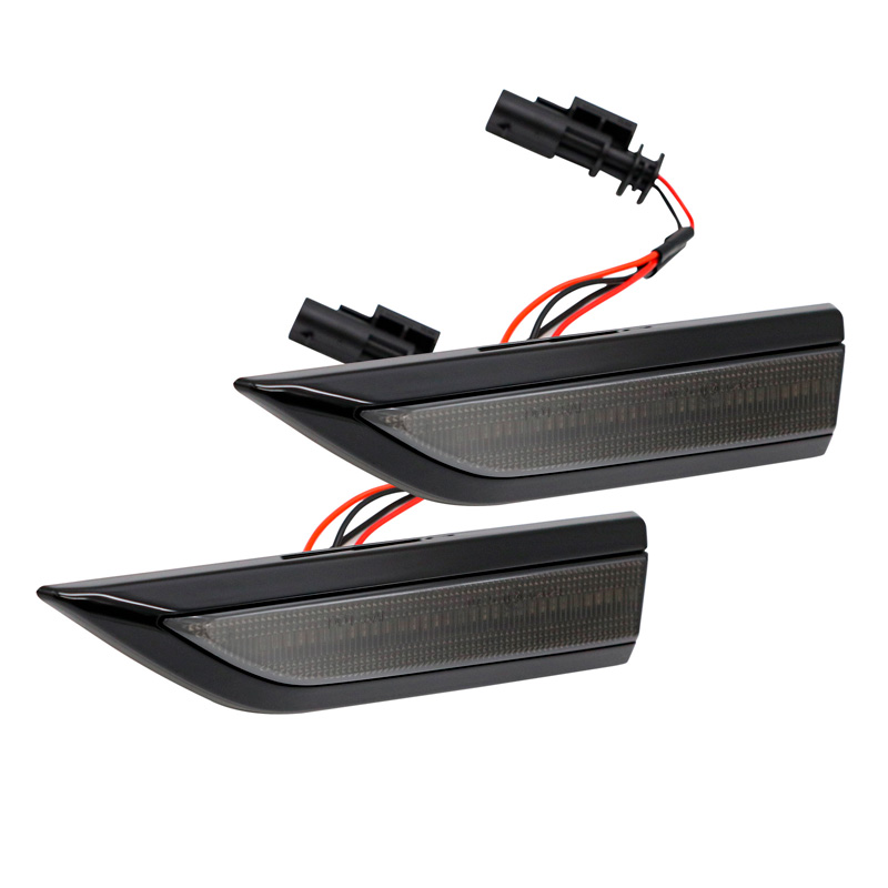 Set LED Side Indicators  Volkswagen Caddy IV 2015-2020 - Smoke - incl. Dynamic Running Light