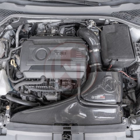 VW Golf VIII GTI Wagner Carbon luchtinlaat systeem incl. sportluchtfilter Ø76mm