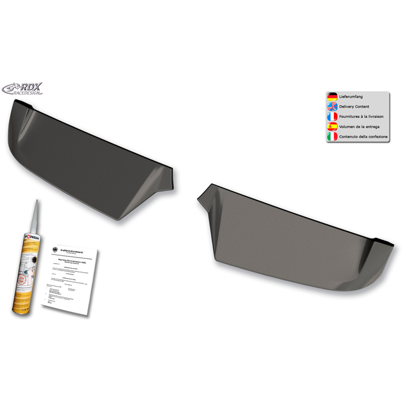 Roof spoiler  Mercedes Vito V639 & Viano W639 2003-2014 (with 2 rear doors) (PUR-IHS)