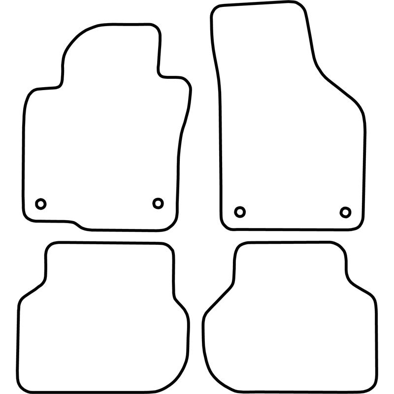 Set car mats  Volkswagen Jetta 2011-