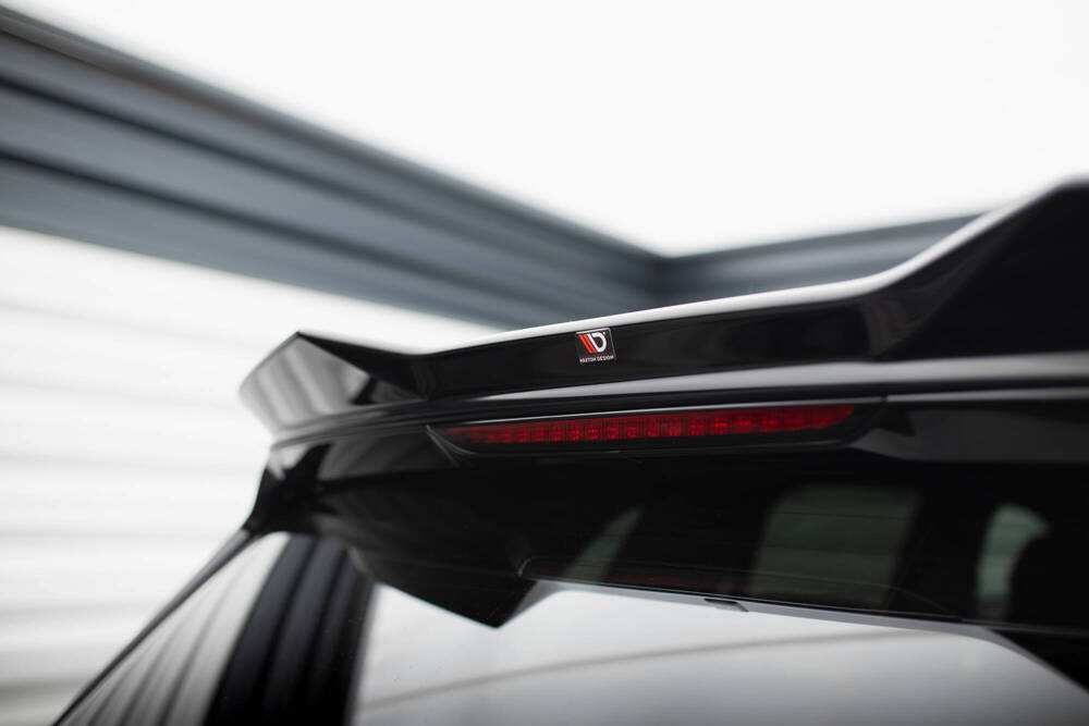 Spoiler passend voor BMW X5 G05 M-Pack FL Maxton Glanzend Zwart
