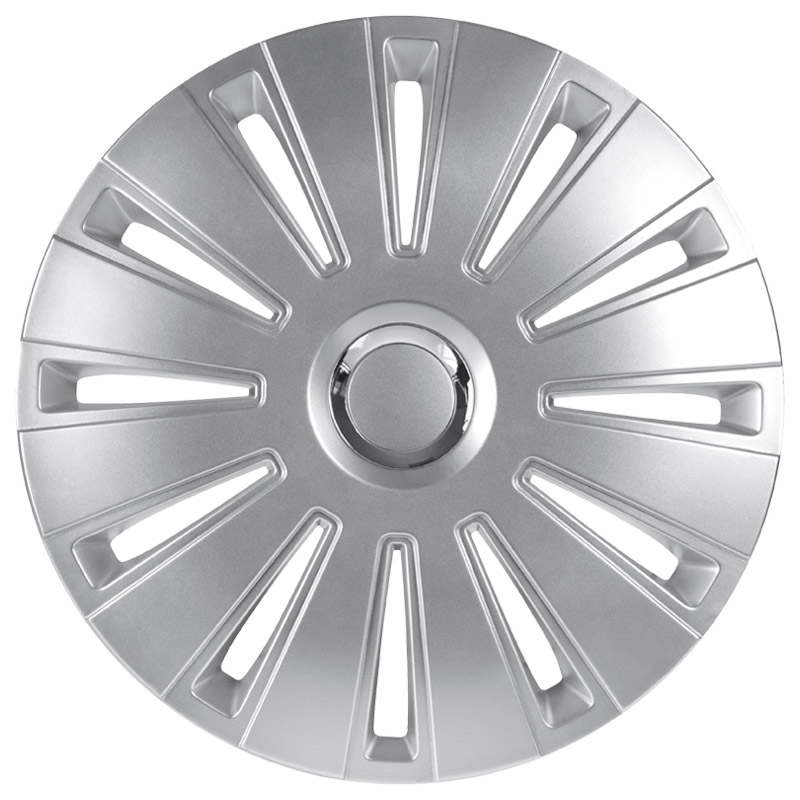 Set wheel covers Daytona Pro 13-inch silver/chrome ring