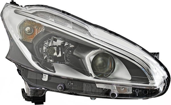 Koplamp Rechts Peugeot  209