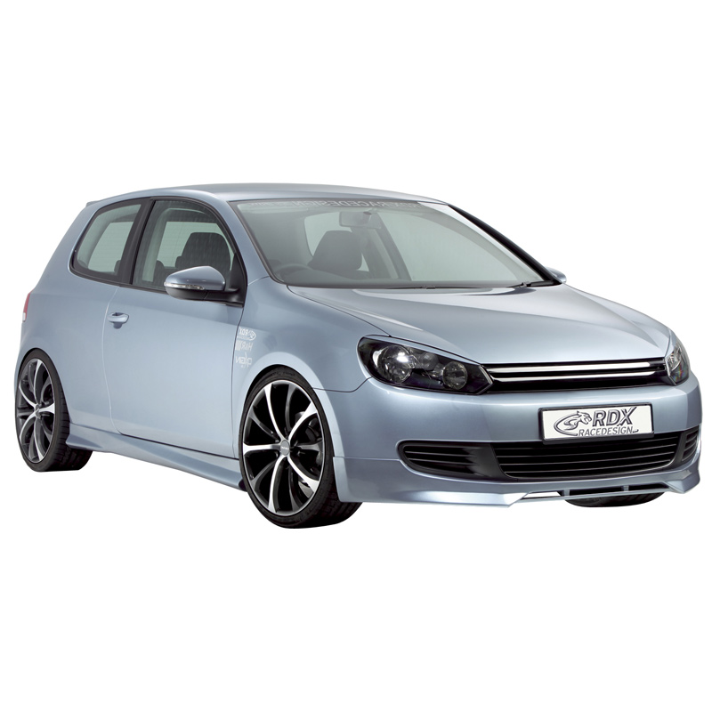 Front spoiler  Volkswagen Golf VI 2008- excl. GTi/GTD/Plus (PU)