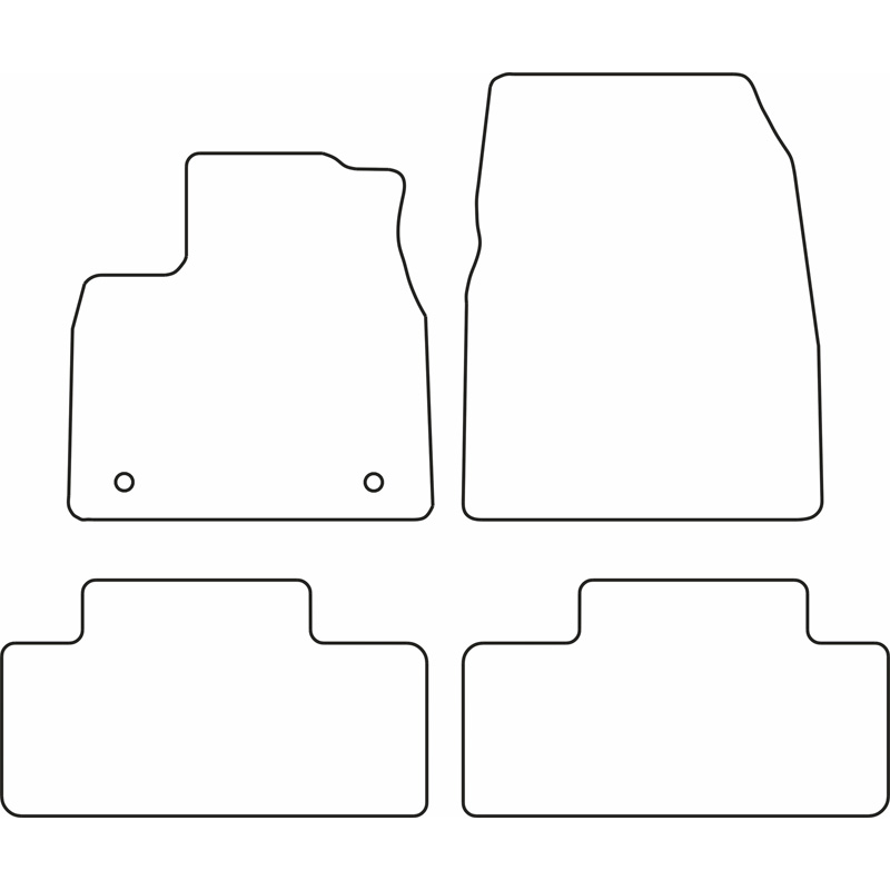 Set car mats  Renault Megane E-Tech 2022-
