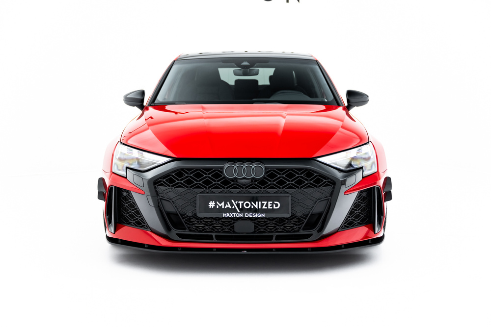 Street Pro Voorspoiler passend voor Audi RS3 Sedan 8Y Facelift