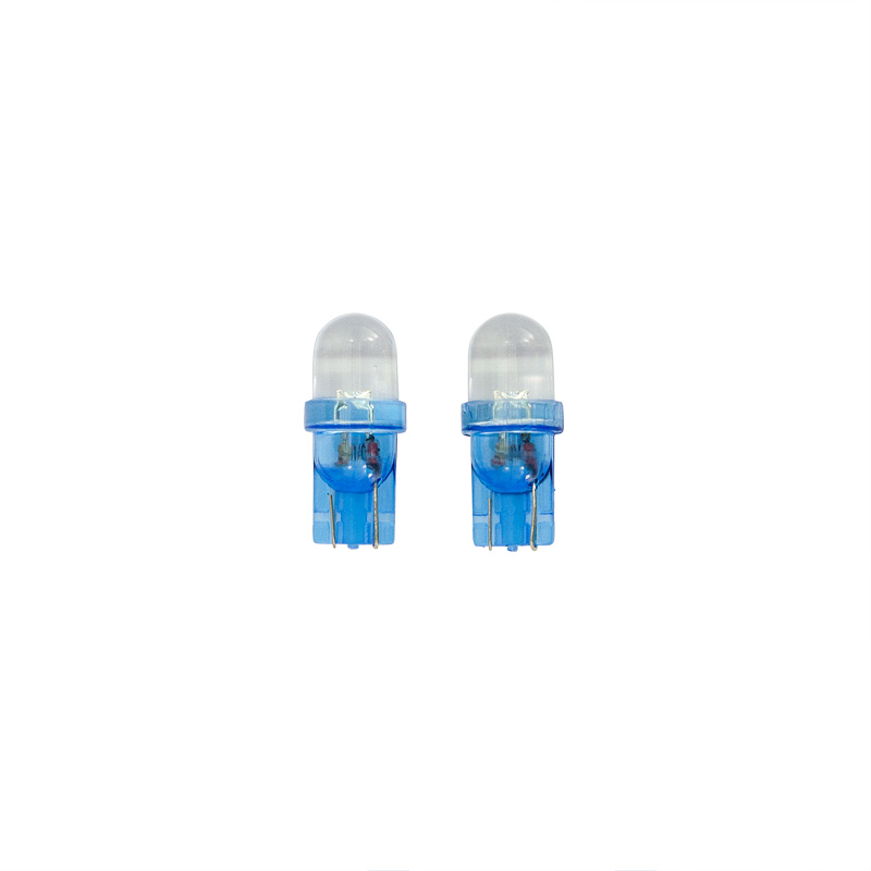 T-10 LED Bulbs 12V Blue, set of 2 pieces