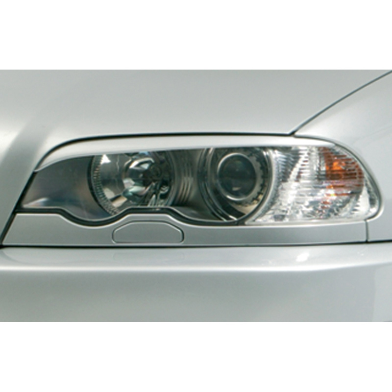 Head light spoilers  BMW 3-Series E46 Coupé/Cabrio -2003 & 2003- (ABS)
