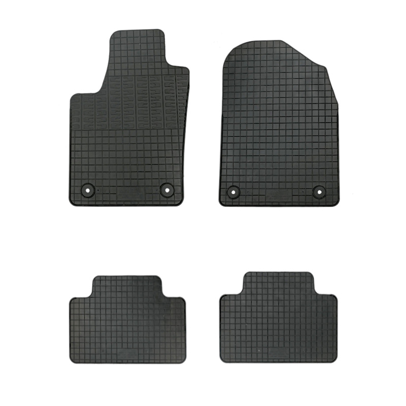 Rubber car mats set  Jeep Grand Cherokee (WK2) 2017- (4-pieces + fixing system)
