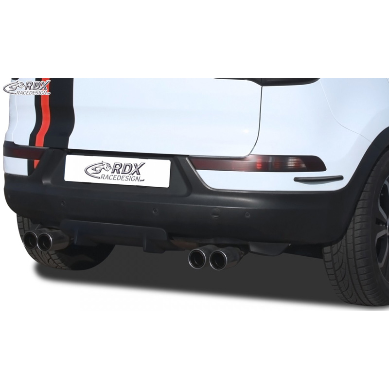 Rear bumper skirt 'Diffuser U-Diff'  Kia Sportage (SL) 2010-2015 (PU)