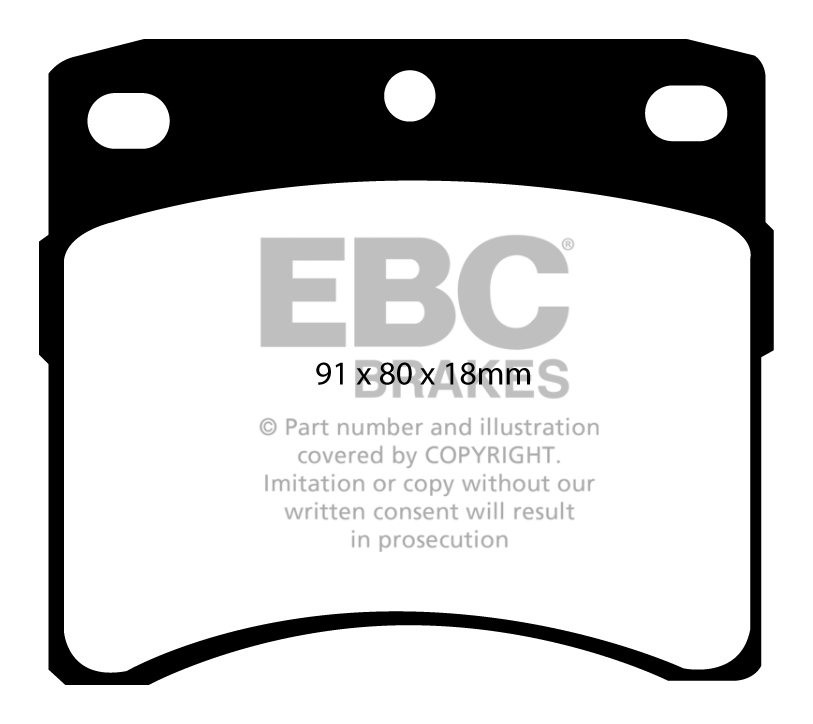 EBC Brakes VW BEDRIJFSWAGEN Transporter (Kombi)/Camper Van 1.9 D