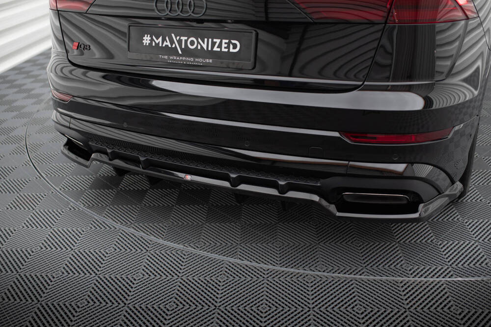 Achter Diffuser passend voor Audi SQ8 / Q8 S-line Mk1 Facelift