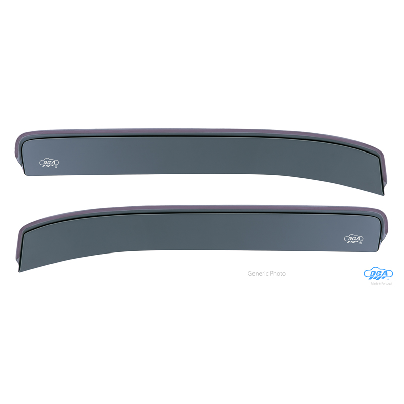 DGA Wind Deflectors (Rear)  Audi A3 (8P) Sportback 2004-2012 (2-pieces)