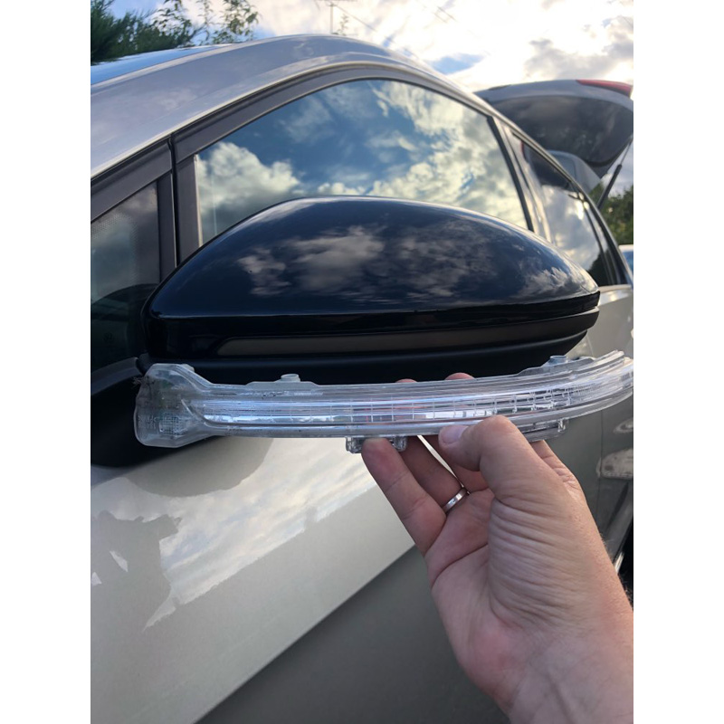 Set LED Side-Mirror Indicators  Volkswagen Passat (3G) 2014- & Arteon 2017- - Smoke - incl. Dynamic Running Light