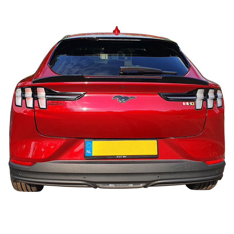 Rear spoiler  Ford Mustang Mach-E 2020- 'M4' (Glossy Black ABS)