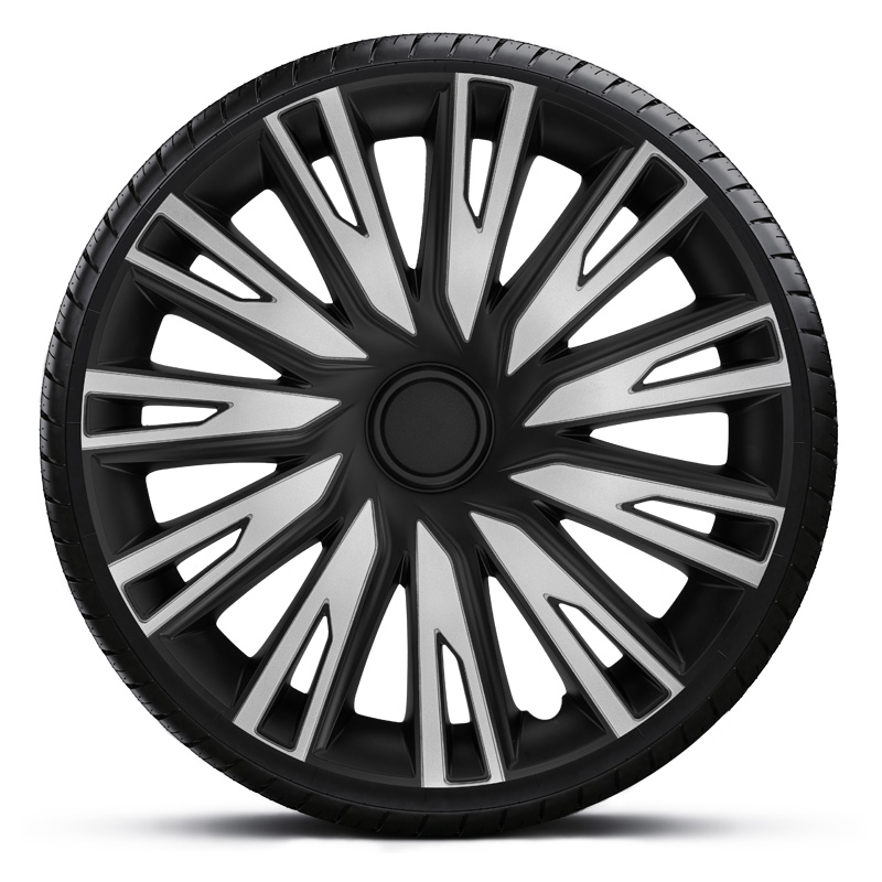 Set wheel covers Copra 14-inch silver/black