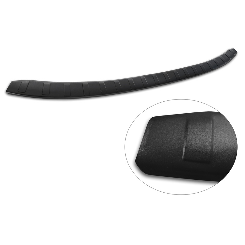 Matt Black Stainless Steel Rear bumper protector  BMW i3 (i01) 2013-2017 & FL 2017-2022 'Ribs'