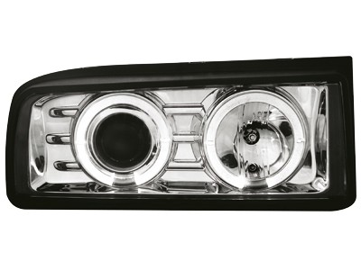 Headlights VW Corrado Angel Eyes Chrome