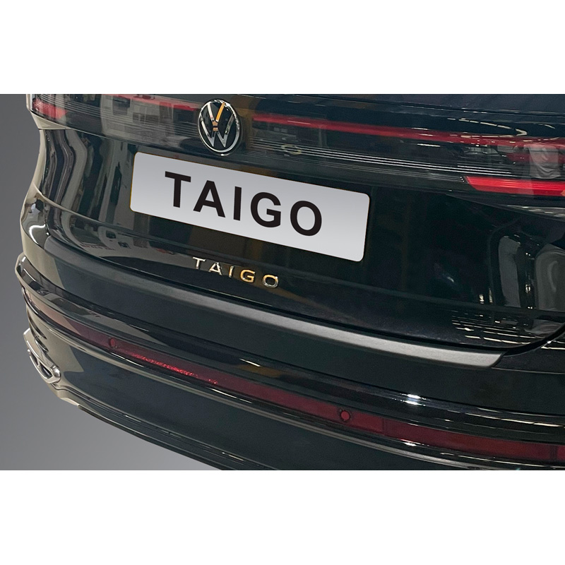 ABS Rear bumper protector  Volkswagen Taigo 2021- Black