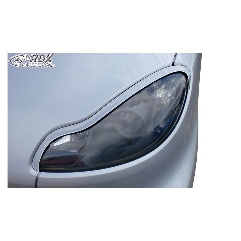 Head light spoilers  Smart ForTwo Coupe & Cabrio C451 2007-2014 (ABS)