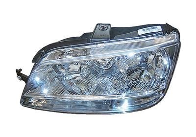 koplamp, Carello, H7+H1, elektr verstelb, incl stelmotortje, lin