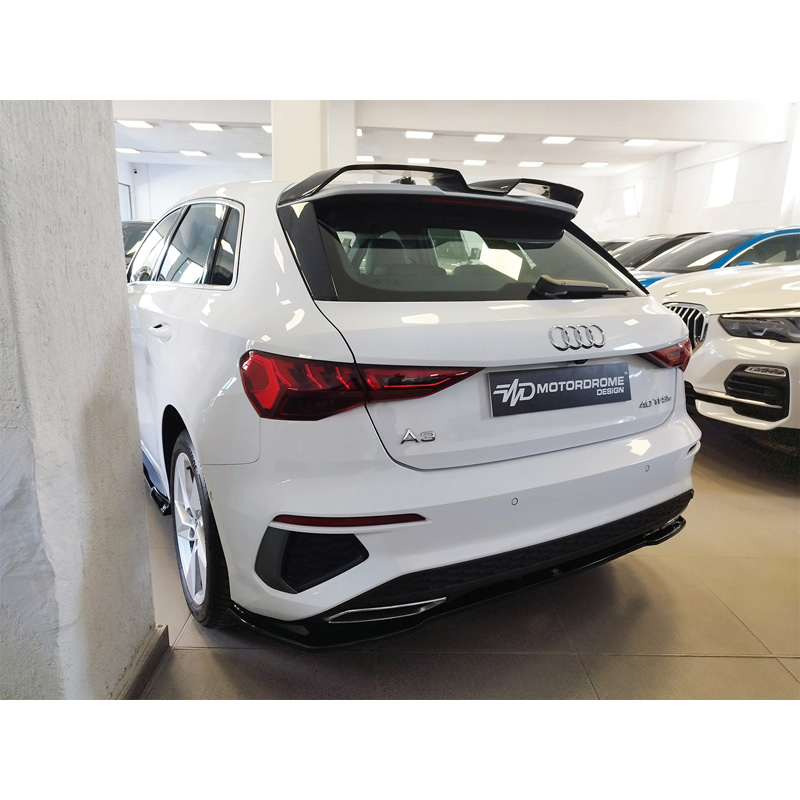 Motordrome Roof spoiler  Audi A3 (8Y) Sportback S-Line / S3 / RS3 2020-2024 incl. Facelift 2024- (PU)