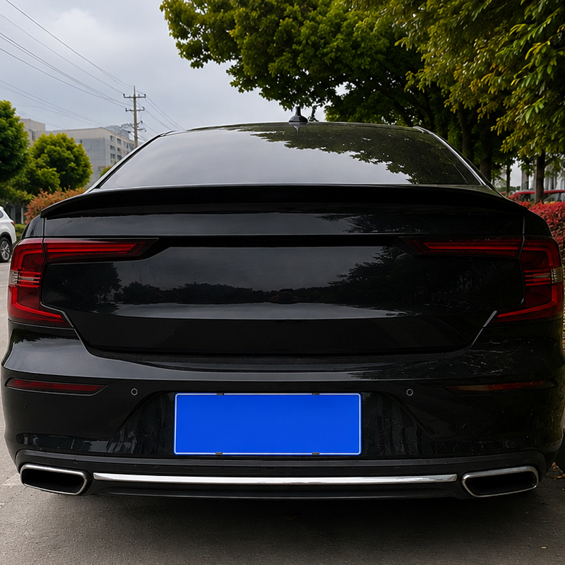 Rear spoiler  Volvo S90 II Facelift 2020- (ABS Glossy Black)