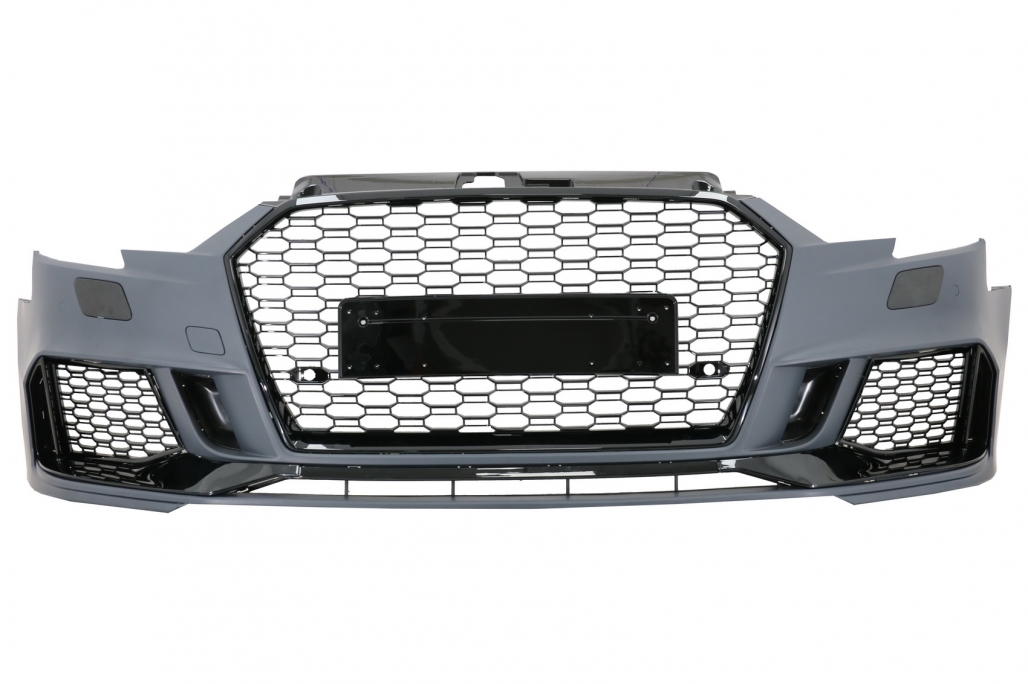 Voorbumper passend voor Audi A3 8V 2015-2018 RS3-Look Hatchback & Sportback