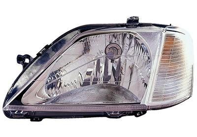 koplamp, H4, elektr verstelb, rechts Dacia Logan, 2004-2010