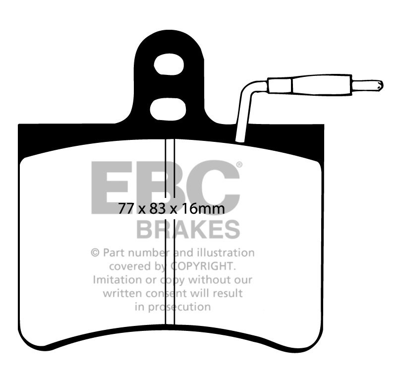 EBC Brakes VW BEDRIJFSWAGEN Transporter (Kombi)/Camper Van 1.9 T