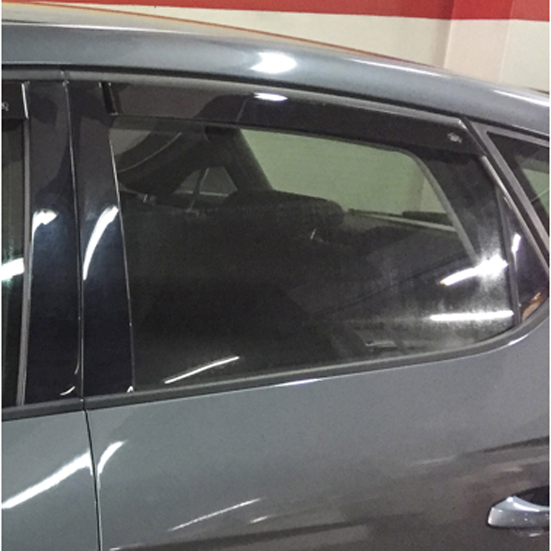 DGA Wind Deflectors (Rear)  Seat Leon (5F) HB 5-doors 2012-2020 (2-pieces)