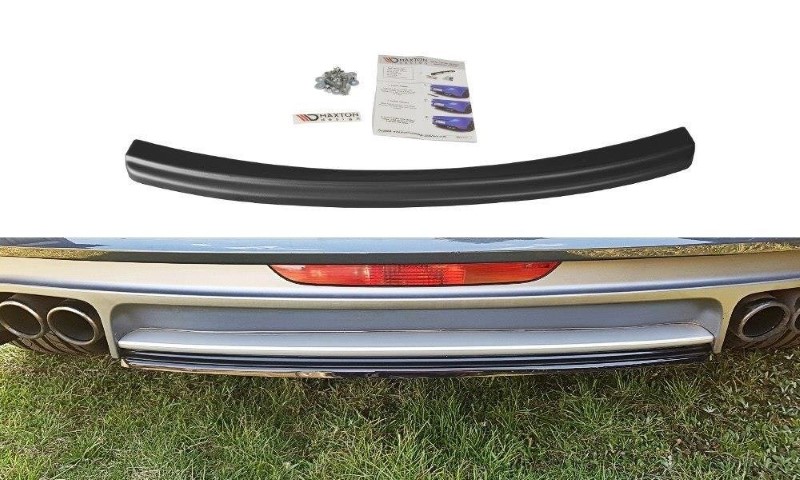 Centraal Achter Spoiler passend voor Audi TT S 8J Glanzend Zwart