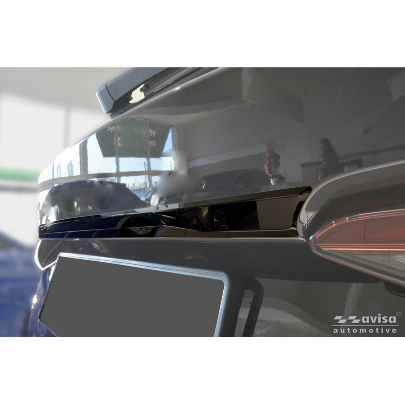 Avisa Black Chrome Stainless Steel Tailgate Trim  Skoda Elroq 2025-