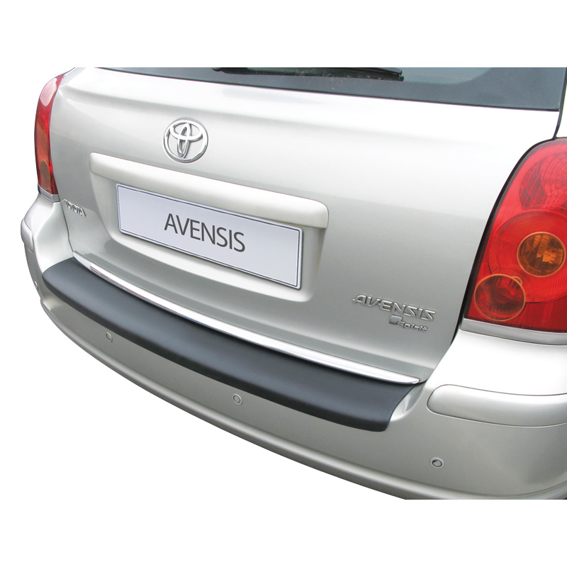 ABS Rear bumper protector  Toyota Avensis Kombi 2003-2009 Black