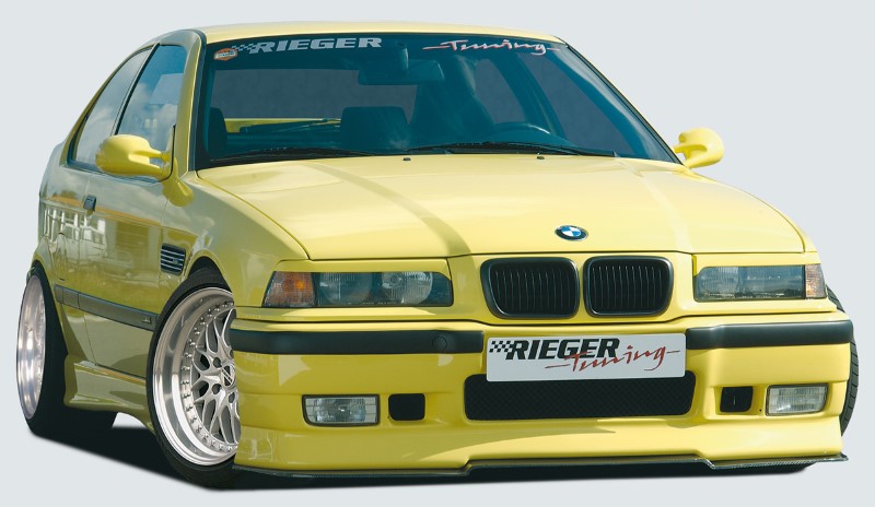 kunstof mesh front Frontbumper E36 wideversion Rieger