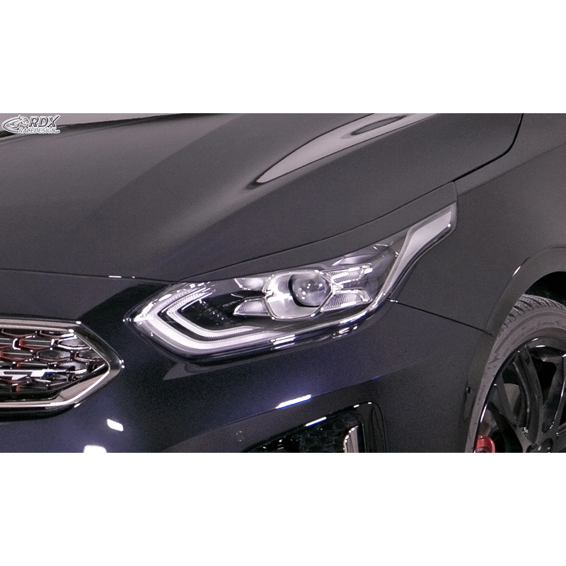 Head light spoilers  Kia Ceed (CD) & ProCeed (CD) 2018- (ABS)
