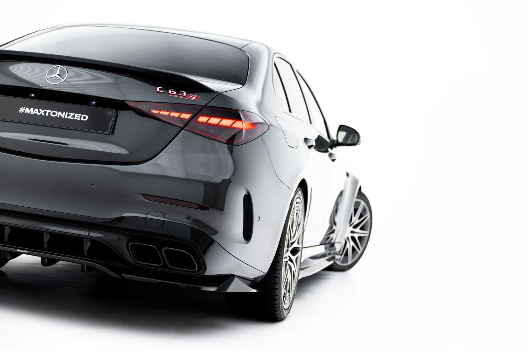 Diffuser passend voor Mercedes-AMG C63 Sedan / Estate W206 / S206