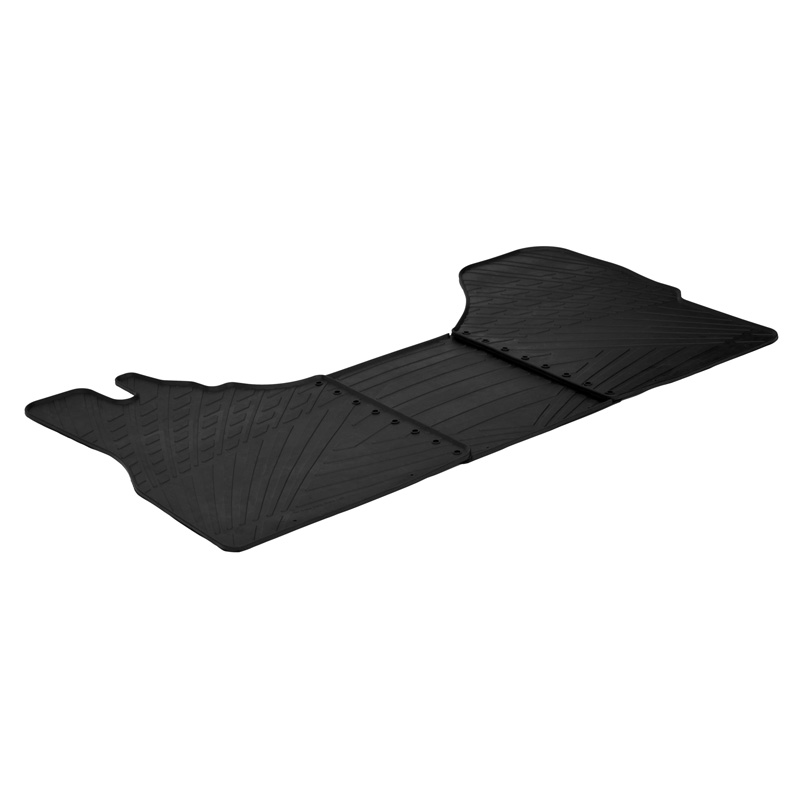 Rubber car mats set  Iveco Daily 2006-2014 (TK profile 3-pieces )