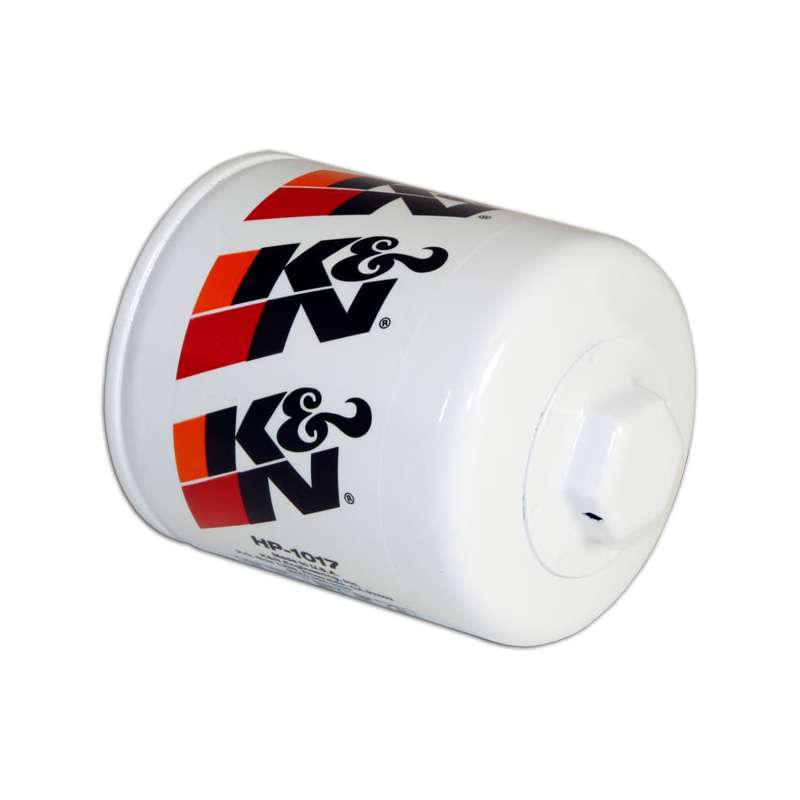 K&N Oil Filter - Spin-On 76x95mm  Chrysler, Dodge, Jeep, Alfa Romeo, Buick, Chevrolet, GMC, Freightliner, Fiat, Isuzu, Holden (HP-1017)