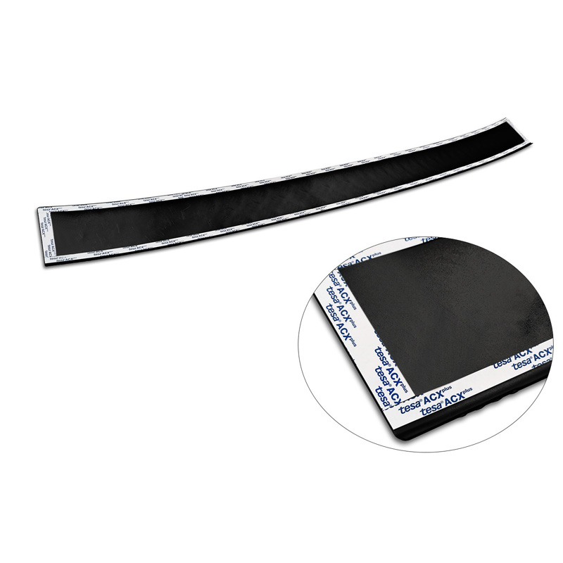 Matt Black Aluminum Rear bumper protector  Ford Tourneo Connect/Transit Connect 2014-2017 & FL 2017-2022 'Riffled Plate'