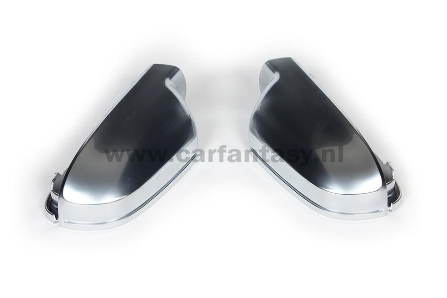 Spiegelkappen Audi A4 B8 / B9 10-15 Aluminium mat chroom