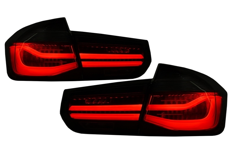 BMW F30 Sedan (2011-2014) LCI Design LED Tail Lights – Smoke